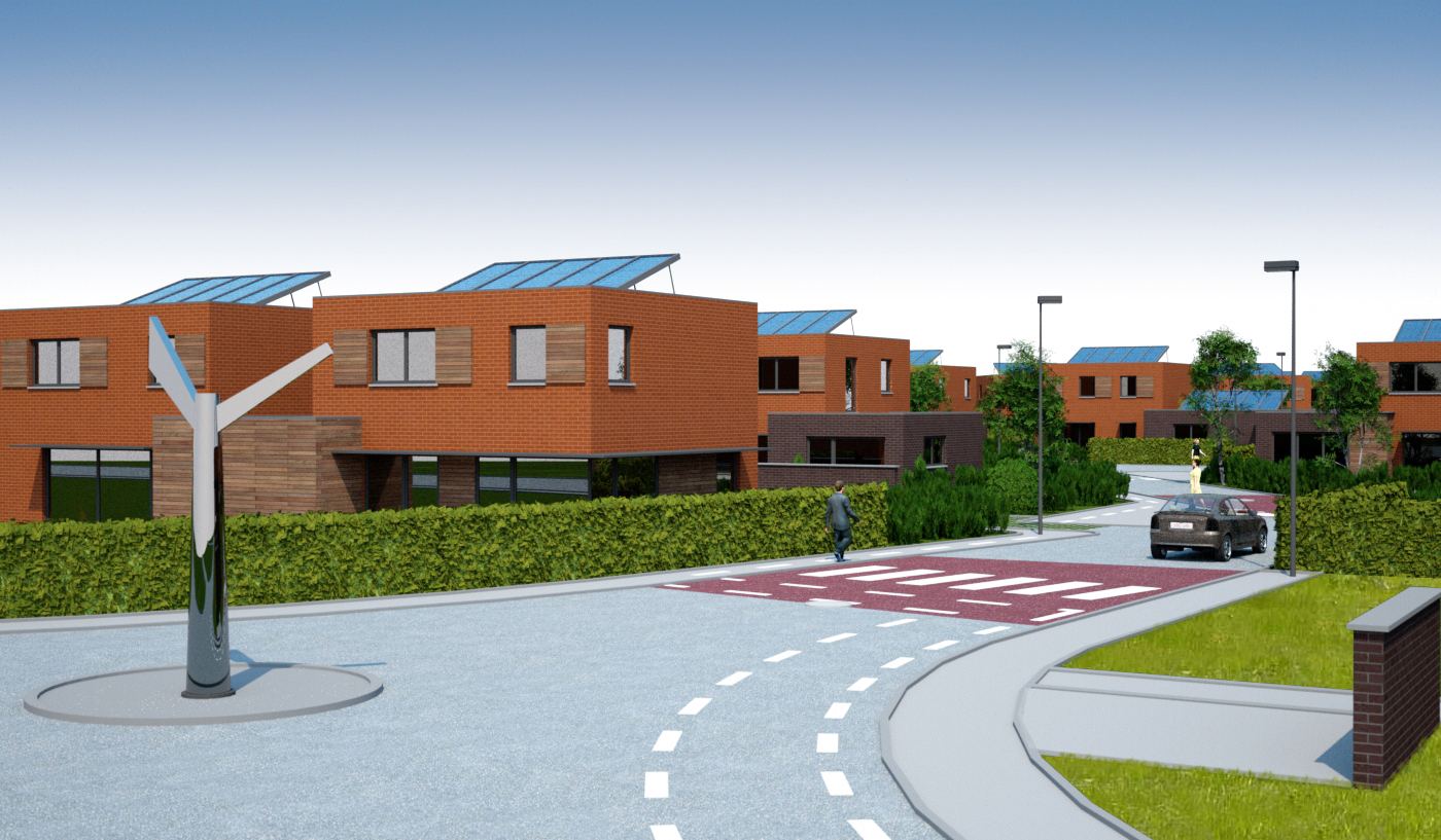 Construction de 28 logements avec voiries et garages