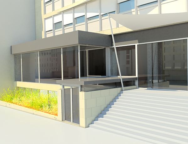 Remplacement de l'ensemble des châssis de portes et de fenêtres de façade avec intégration du siège régional au coeur du siège central