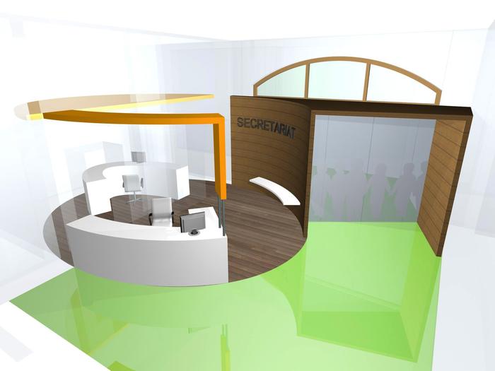 Conception et réalisation d'un nouvel aménagement d'un hall d'entrée, photo 2