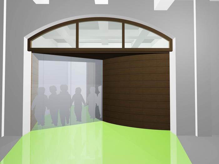 Conception et réalisation d'un nouvel aménagement d'un hall d'entrée, photo 3
