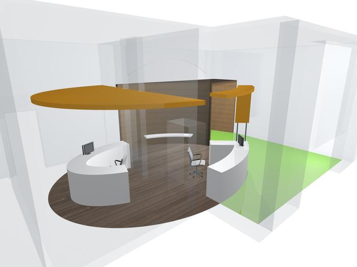 Conception et réalisation d'un nouvel aménagement d'un hall d'entrée, photo 4