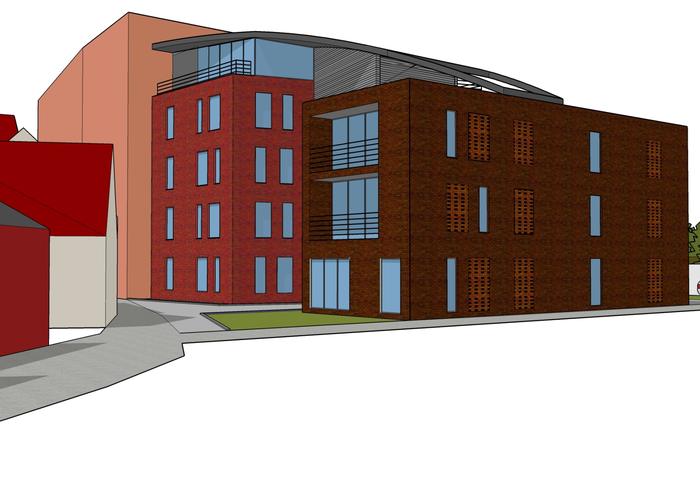 Construction de 14 logements, photo 2