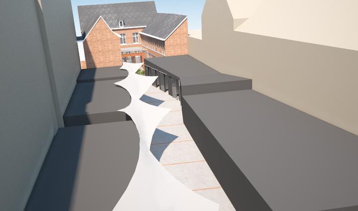 Réalisation d'un centre d'entreprises Design et d'une vitrine commerciale, photo 6