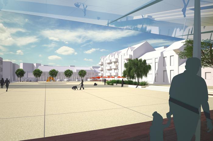Etude d’aménagement urbain et d’architecture paysagère(+ volet mobilité) portant sur l’aménagement de la Place de La Hestre et des rues avoisinantes - Concours, photo 6