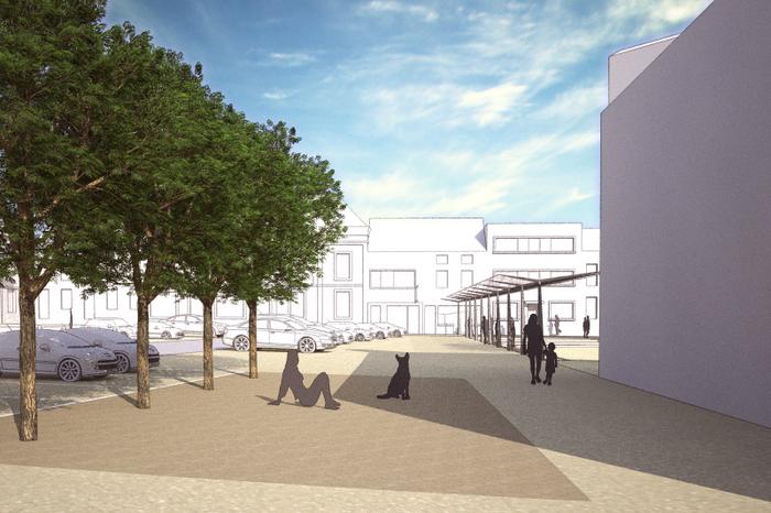 Etude d’aménagement urbain et d’architecture paysagère(+ volet mobilité) portant sur l’aménagement de la Place de La Hestre et des rues avoisinantes - Concours, photo 8