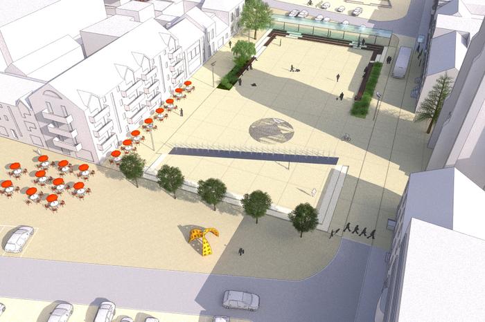 Etude d’aménagement urbain et d’architecture paysagère(+ volet mobilité) portant sur l’aménagement de la Place de La Hestre et des rues avoisinantes - Concours, photo 10