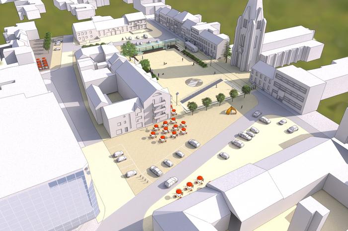 Etude d’aménagement urbain et d’architecture paysagère(+ volet mobilité) portant sur l’aménagement de la Place de La Hestre et des rues avoisinantes - Concours, photo 11