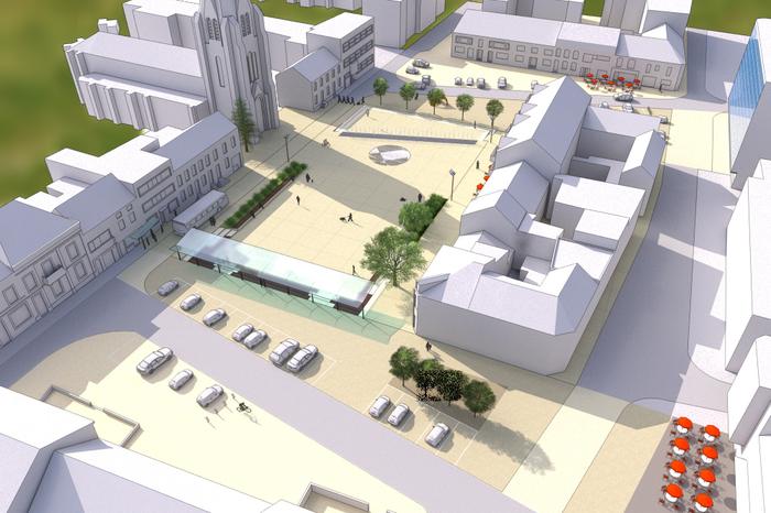 Etude d’aménagement urbain et d’architecture paysagère(+ volet mobilité) portant sur l’aménagement de la Place de La Hestre et des rues avoisinantes - Concours, photo 12