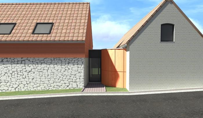 Transformation et réorganisation d’une habitation unifamiliale, photo 4