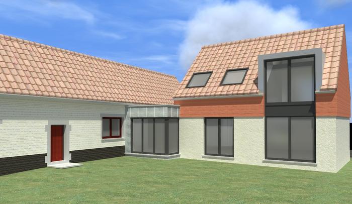 Transformation et réorganisation d’une habitation unifamiliale, photo 6
