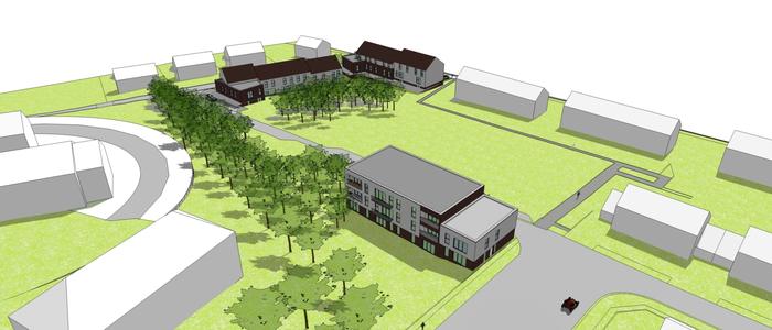 Construction de 30 logements sociaux et 2 logements sociaux passifs, photo 2
