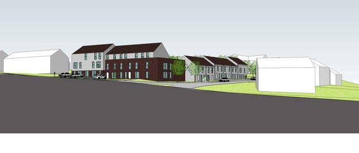 Construction de 30 logements sociaux et 2 logements sociaux passifs, photo 4