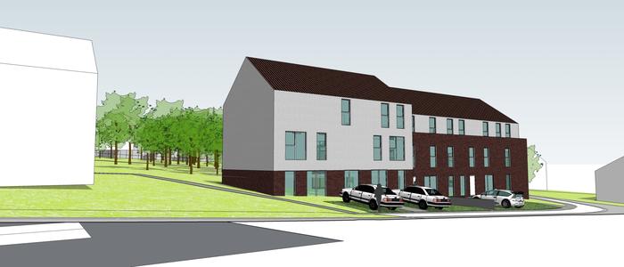 Construction de 30 logements sociaux et 2 logements sociaux passifs, photo 5