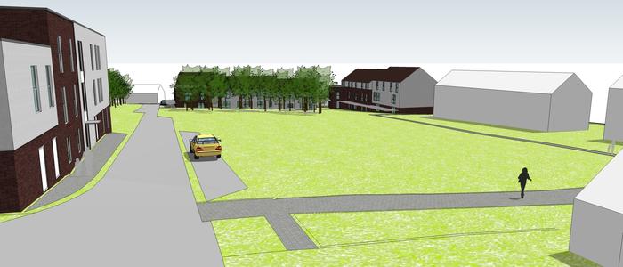 Construction de 30 logements sociaux et 2 logements sociaux passifs, photo 11