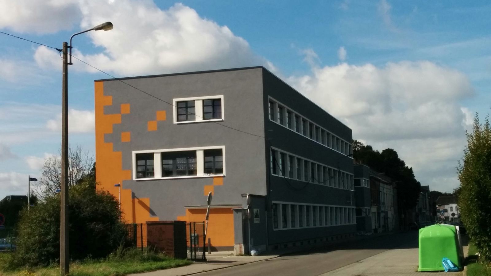 Isolation par l'extérieur d'un immeuble à appartements