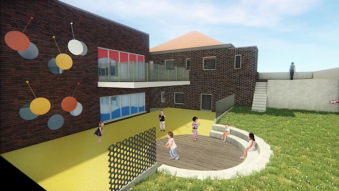 Création d’une crèche de 48 places « Les P’tits Mouchons » à Wavre, photo 4